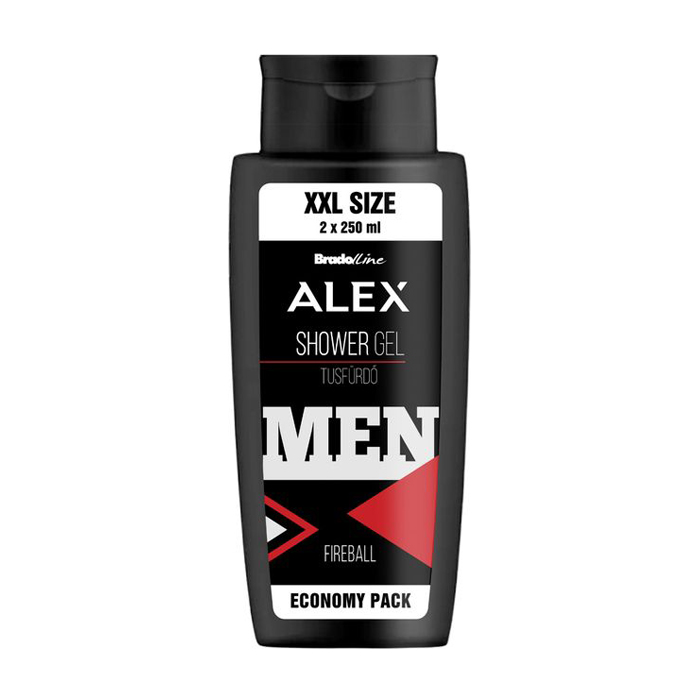Чоловічий гель для душу Bradoline Alex XXL Fireball Shower Gel, 500 мл