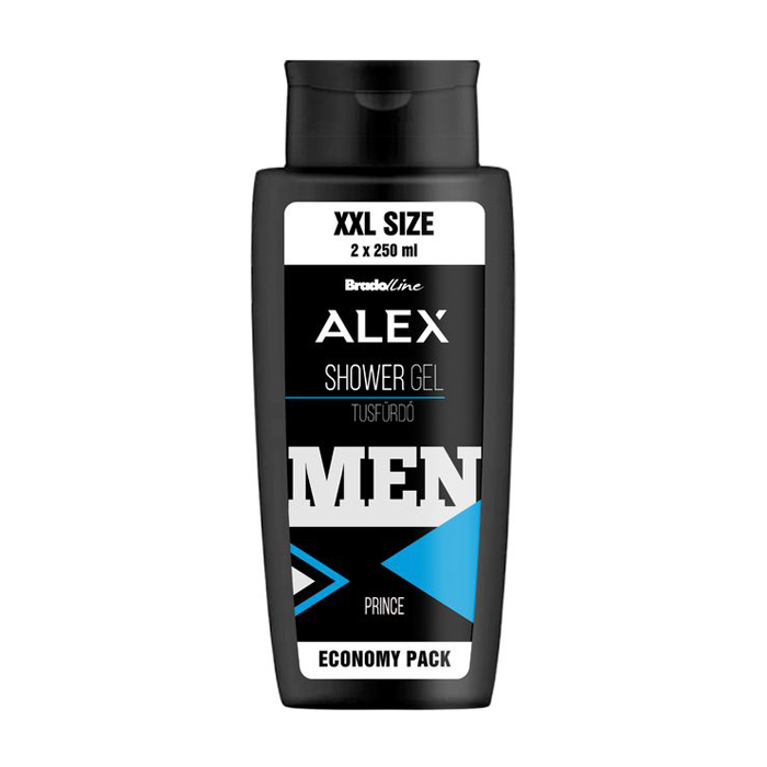 Чоловічий гель для душу Bradoline Alex XXL Prince Shower Gel, 500 мл